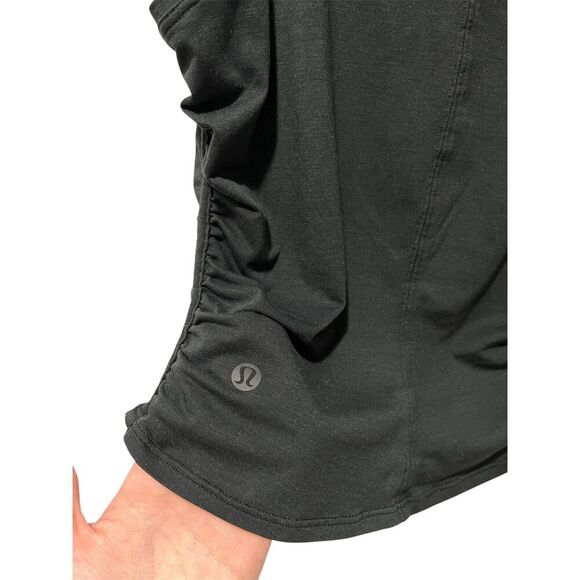 Lululemon Women's See The Horizon Mock Neck Top XS Stretch Tight Fitting - Picture 7 of 8